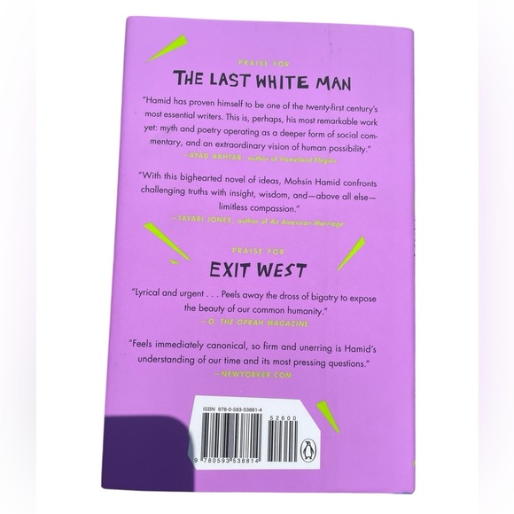 Novel The Last White Man by Mohsin Hamid Signed Copy Hardcover Fiction - Picture 2 of 8